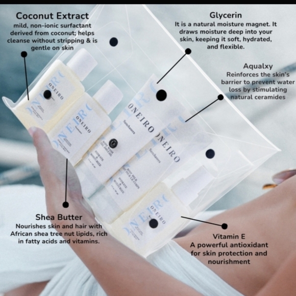 Oneiro Sunchasers Ready, Go Kit! | 5 pc kit with Clear Clutch - Picture 3 of 5